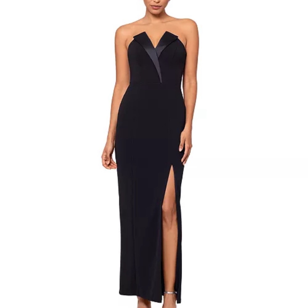 Betsy & Adam Tuxedo Dress